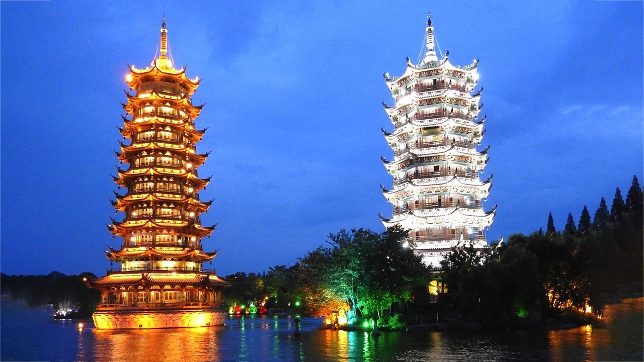 Giulin Twin Pagodas 1