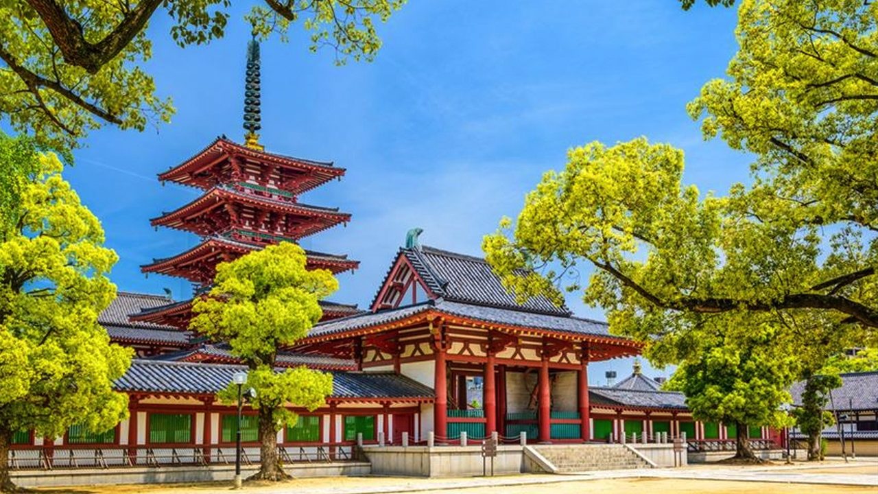 Osaka Shitennoji Temple 1