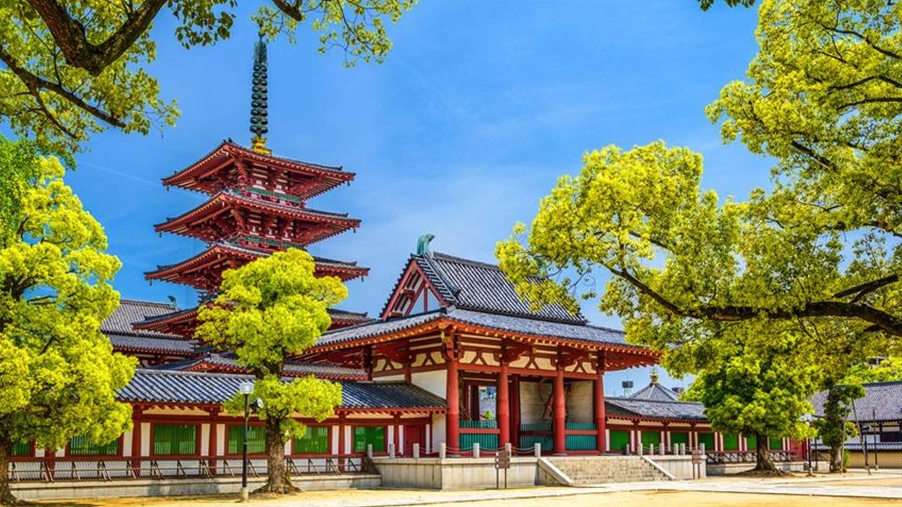Osaka Shitennoji Temple 1